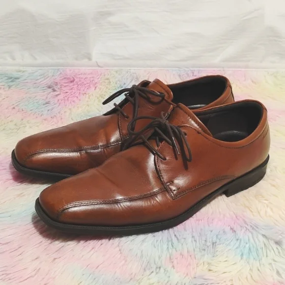 Ecco Edinburgh Black Leather Loafers Worn 2X Sz.43 Small Scuff On Left Shoe ECCO Dress Classic 15 WOMEN main image 4